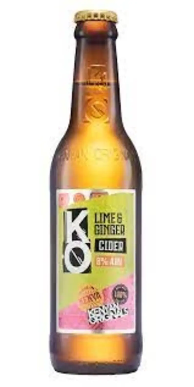 Kenyan Original Lime & Ginger 330Ml Bottle